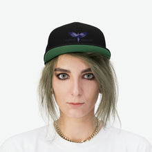 Load image into Gallery viewer, Blu Logo Black Flat Bill Hat
