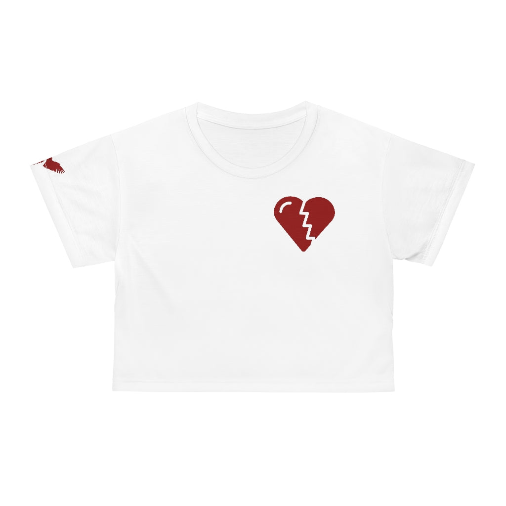 Womans Heartbreaker Crop Tee