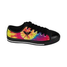 Load image into Gallery viewer, Epifani Apparel Black Logo PEACE SWIRL Low TOP Sneakers
