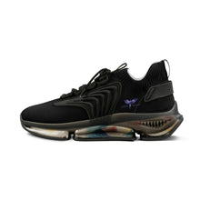 Load image into Gallery viewer, Blu Logo Black Mesh Sneakers
